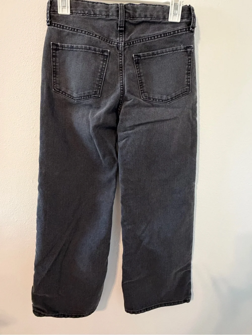 Old Navy Girls Black Straight Jeans Size 12